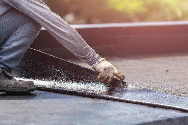 Professional Crawl Space Encapsulation technician working in Oxford, AL